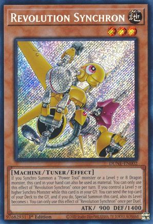 Revolution Synchron (DUNE-EN002) - Duelist Nexus 1st Edition