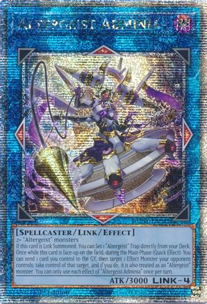 Altergeist Adminia (Quarter Century Secret Rare) (DUNE-EN047) - Duelist Nexus 1st Edition