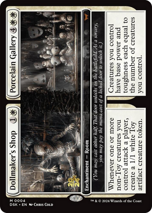 Dollmaker's Shop // Porcelain Gallery (PRE-04S) - Duskmourn: House of Horror Promos Foil