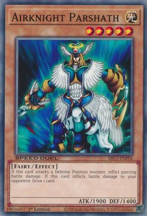 Airknight Parshath (SBC1-ENF04) - Speed Duel: Streets of Battle City 1st Edition