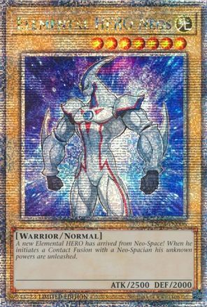 Elemental HERO Neos (Quarter Century Secret Rare) (TN23-EN006) - 25th Anniversary Tin: Dueling Heroes Limited