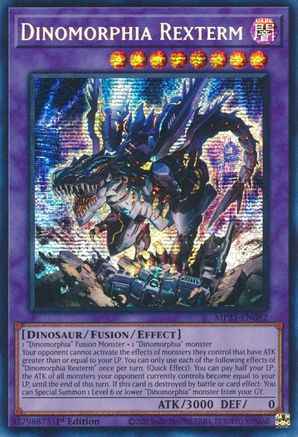 Dinomorphia Rexterm (MP23-EN082) - 25th Anniversary Tin: Dueling Heroes Mega Pack 1st Edition