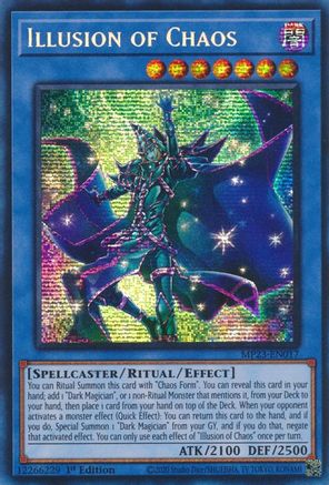 Illusion of Chaos (MP23-EN017) - 25th Anniversary Tin: Dueling Heroes Mega Pack 1st Edition