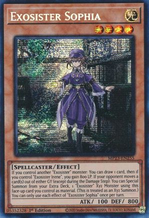 Exosister Sophia (MP23-EN255) - 25th Anniversary Tin: Dueling Heroes Mega Pack 1st Edition