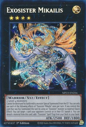 Exosister Mikailis (MP23-EN256) - 25th Anniversary Tin: Dueling Heroes Mega Pack 1st Edition