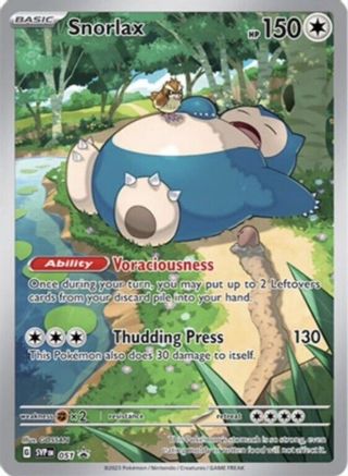 Snorlax 051 - Holofoil SV Scarlet & Violet Promo Cards - Promo