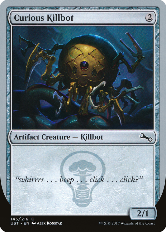Curious Killbot (UST-145) - Unstable Foil