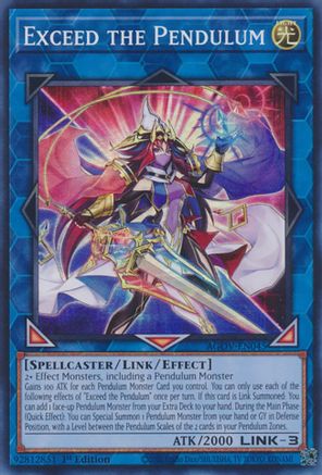 Exceed the Pendulum (AGOV-EN045) - Age of Overlord 1st Edition