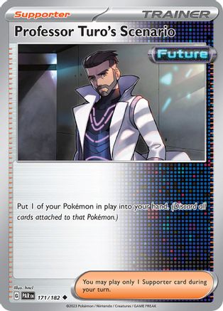 Professor Turo's Scenario 171/182  SV04 Paradox Rift - Uncommon