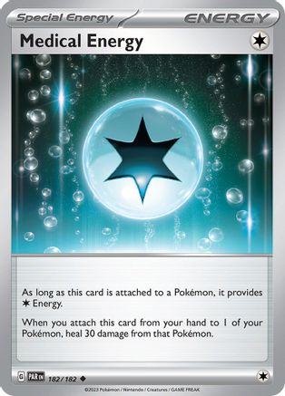 Medical Energy 182/182  - Reverse Holofoil SV04 Paradox Rift - Uncommon