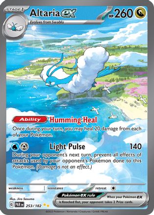 Altaria ex 253/182  - Holofoil SV04 Paradox Rift - Special Illustration Rare