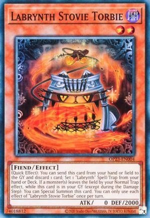 Labrynth Stovie Torbie (OP23-EN004) - OTS Tournament Pack 23 Unlimited