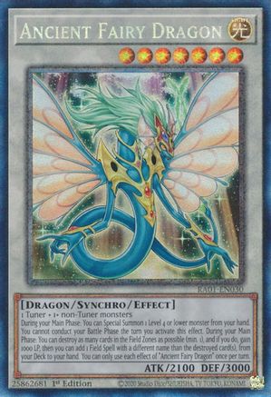 Ancient Fairy Dragon (PCR) (RA01-EN030) - 25th Anniversary Rarity Collection 1st Edition