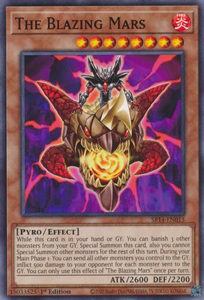 The Blazing Mars (SR14-EN015) - Structure Deck: Fire Kings Unlimited