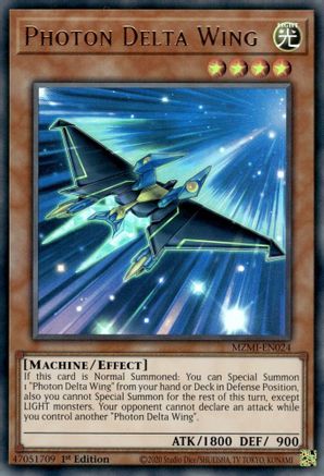 Photon Delta Wing (MZMI-EN024) - Maze of Millennia 1st Edition