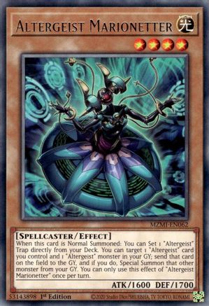 Altergeist Marionetter (MZMI-EN062) - Maze of Millennia 1st Edition