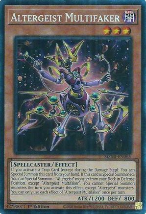 Altergeist Multifaker (CR) (MZMI-EN065) - Maze of Millennia 1st Edition