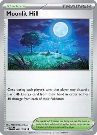 Moonlit Hill 081/091  SV Paldean Fates - Uncommon