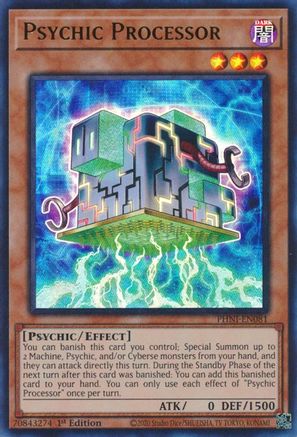 Psychic Processor (PHNI-EN081) - Phantom Nightmare 1st Edition