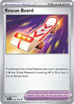 Rescue Board 159/162  SV05 Temporal Forces - Uncommon