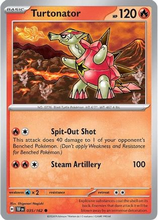 Turtonator 035/162  SV05 Temporal Forces - Common