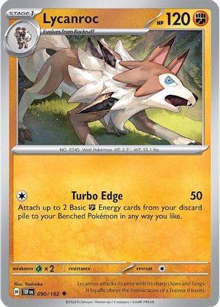 Lycanroc 090/162  SV05 Temporal Forces - Uncommon