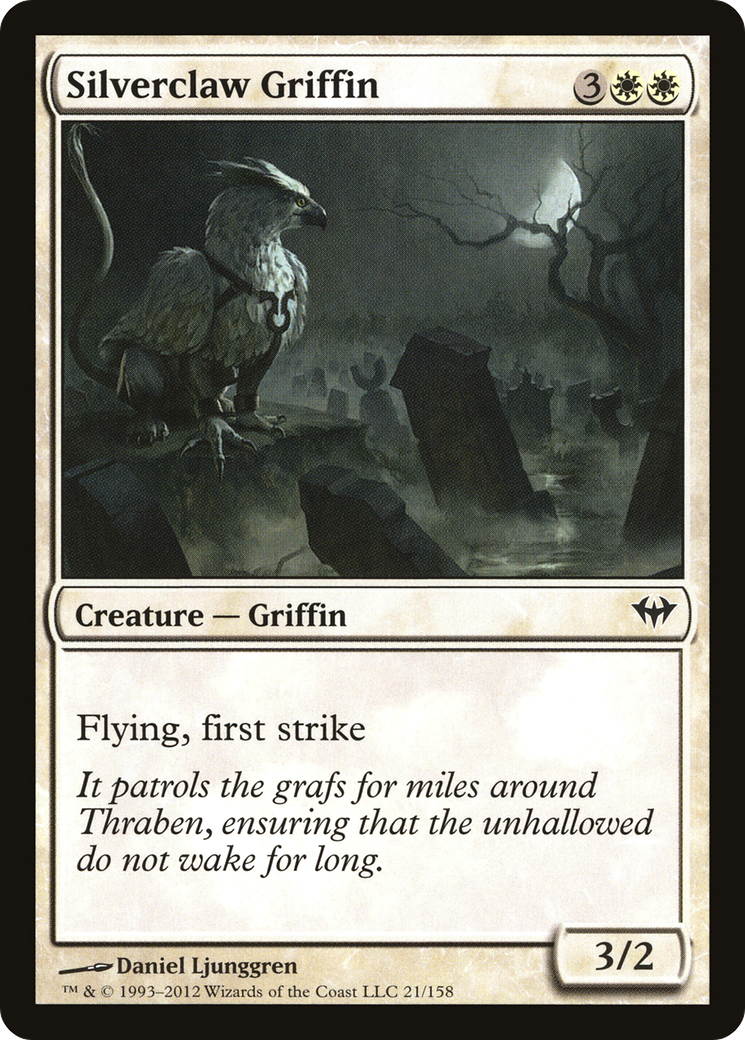 Silverclaw Griffin (DKA-021) - Dark Ascension