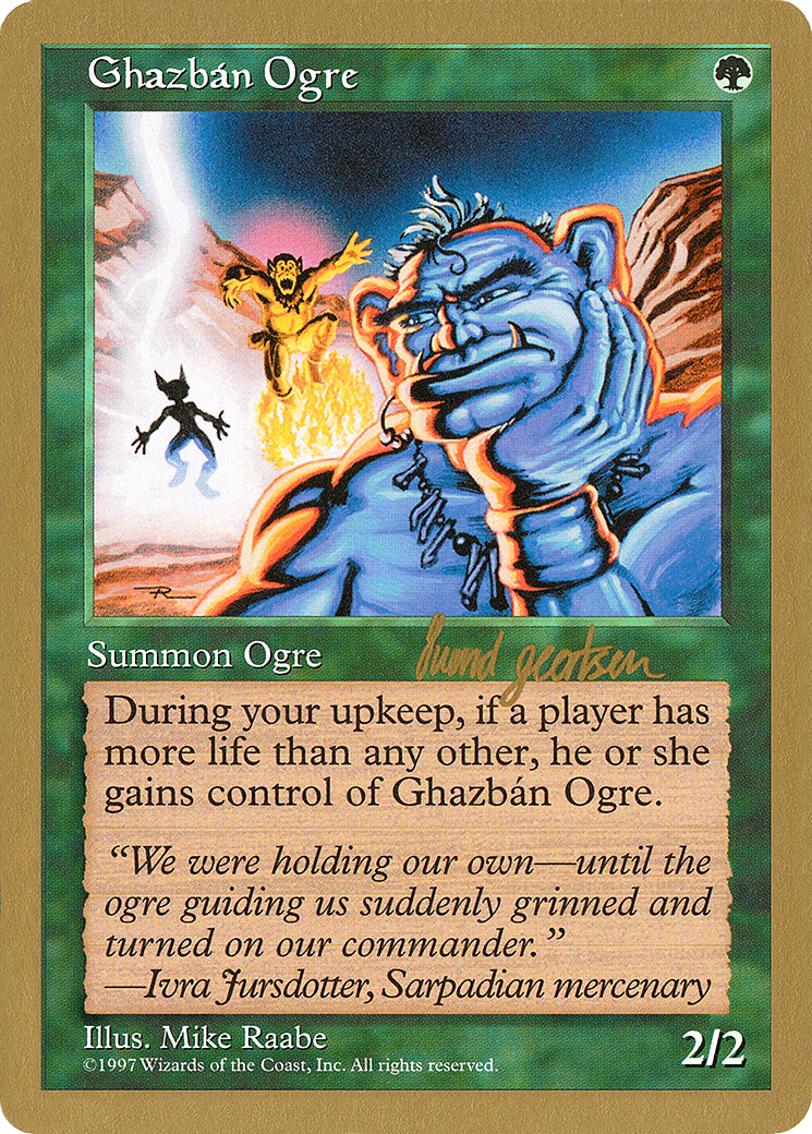 Ghazbán Ogre (WCD-SG298) - World Championship Decks 1997