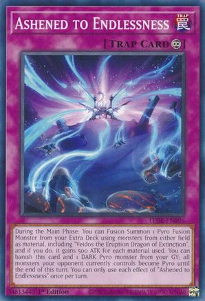 Ashened to Endlessness (LEDE-EN096) - Legacy of Destruction 1st Edition