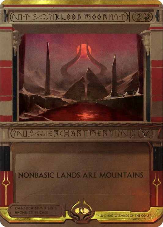 Blood Moon (MPS2-046) - Amonkhet Invocations (Borderless) Foil