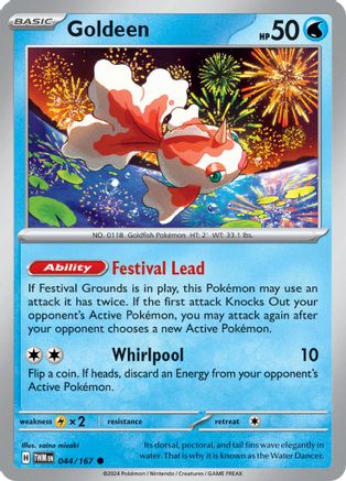 Goldeen 044/167  SV06 Twilight Masquerade - Common