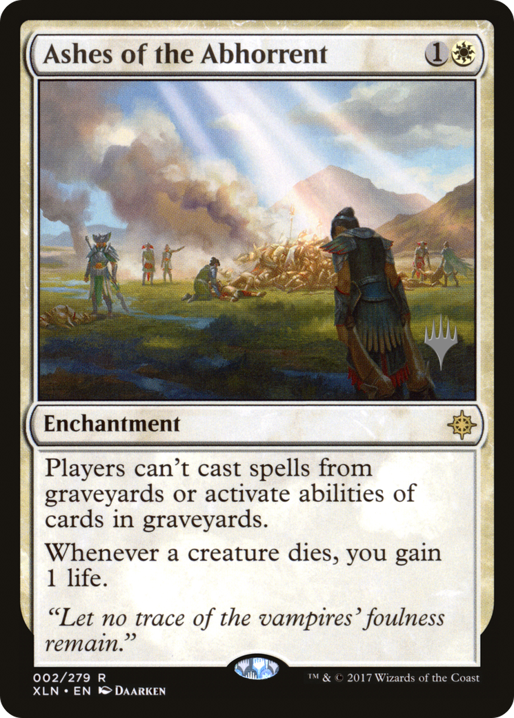 Ashes of the Abhorrent (PPM20-02P) - Ixalan Promos Foil