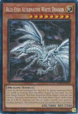 Blue-Eyes Alternative White Dragon (PCR) (RA02-EN010) - 25th Anniversary Rarity Collection II 1st Edition