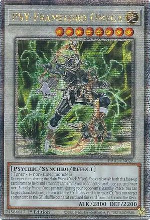PSY-Framelord Omega (Quarter Century Secret Rare) (RA02-EN028) - 25th Anniversary Rarity Collection II 1st Edition