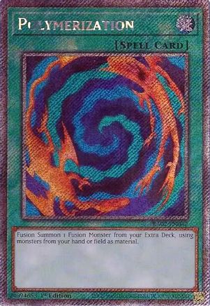 Polymerization (Platinum Secret Rare) (RA02-EN047) - 25th Anniversary Rarity Collection II 1st Edition