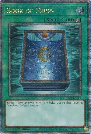 Book of Moon (Quarter Century Secret Rare) (RA02-EN050) - 25th Anniversary Rarity Collection II 1st Edition