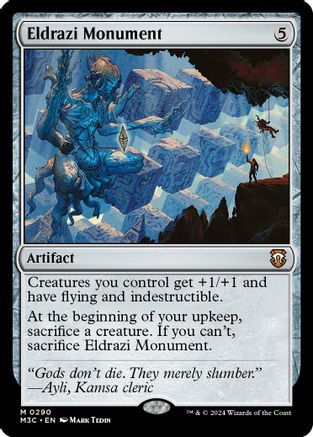 Eldrazi Monument (Ripple Foil) (M3C-290) - Modern Horizons 3 Commander Foil