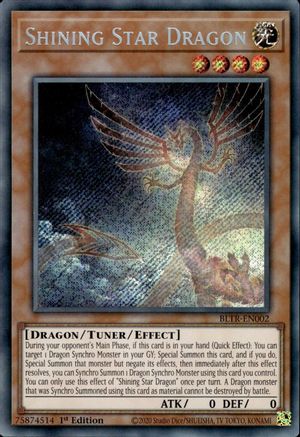 Shining Star Dragon (BLTR-EN002) - Battles of Legend: Terminal Revenge 1st Edition