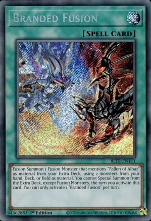 Branded Fusion (BLTR-EN111) - Battles of Legend: Terminal Revenge 1st Edition