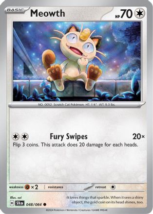 Meowth 048/064  SV Shrouded Fable - Common