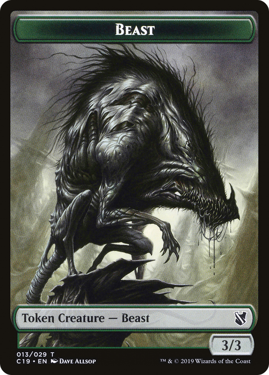 Beast (TC19-013) - Commander 2019 Tokens