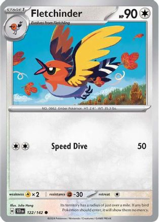 Fletchinder 122/142  SV07 Stellar Crown - Common