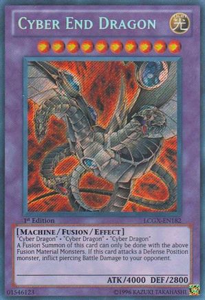 Cyber End Dragon (Alternate Art) (LCGX-EN182) - Legendary Collection 2 1st Edition
