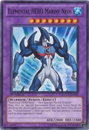Elemental HERO Marine Neos (LCGX-EN062) - Legendary Collection 2 Unlimited