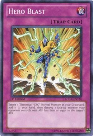 Hero Blast (LCGX-EN120) - Legendary Collection 2 1st Edition