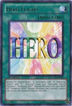 Hero Flash!! (LCGX-EN092) - Legendary Collection 2 1st Edition