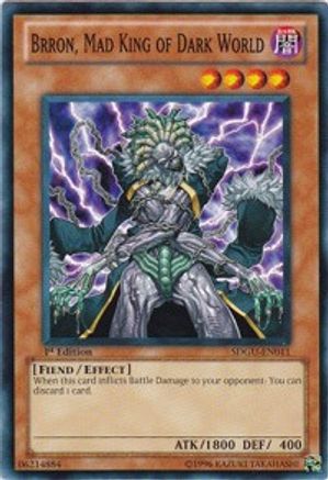Brron, Mad King of Dark World (SDGU-EN011) - Structure Deck: Gates of the Underworld Unlimited