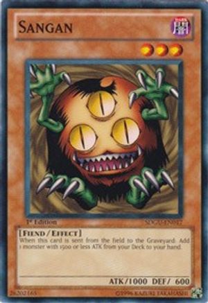 Sangan (SDGU-EN017) - Structure Deck: Gates of the Underworld 1st Edition