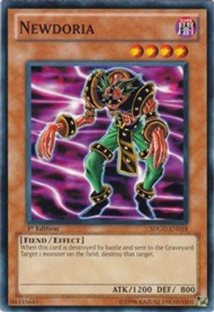 Newdoria (SDGU-EN018) - Structure Deck: Gates of the Underworld 1st Edition