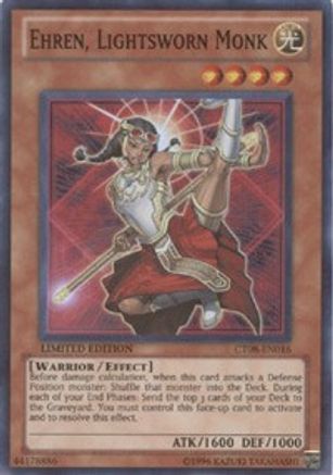 Ehren, Lightsworn Monk (CT08-EN016) - 2011 Collectors Tins Limited